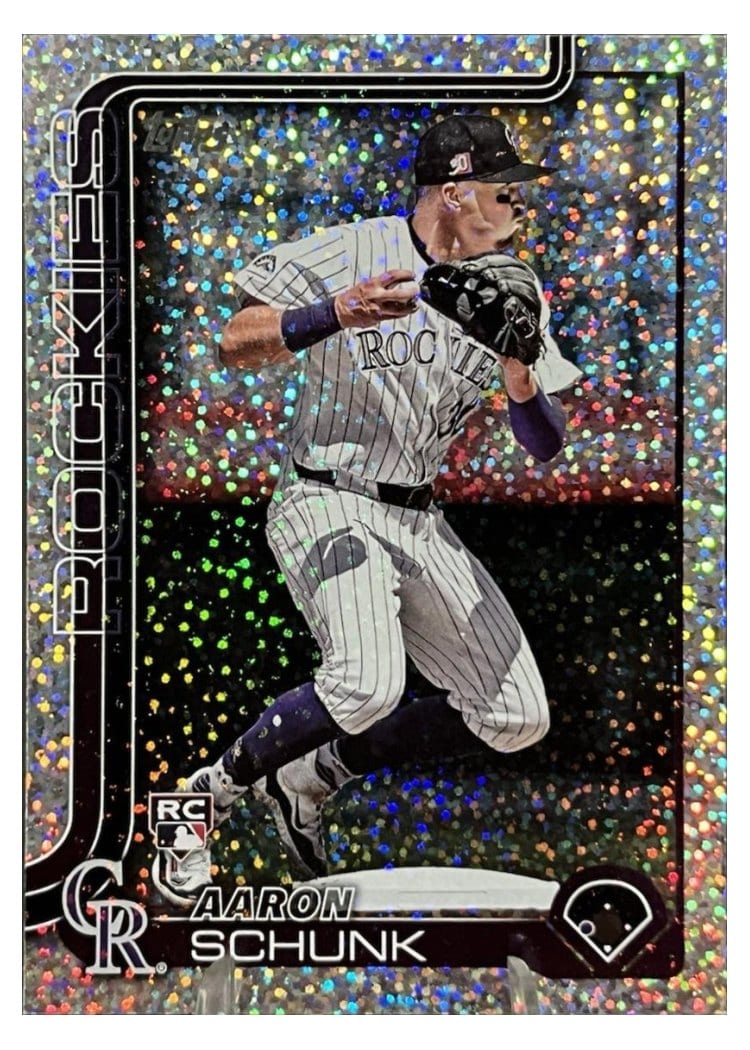 2025 Topps Base Set Aaron Schunk #196 card