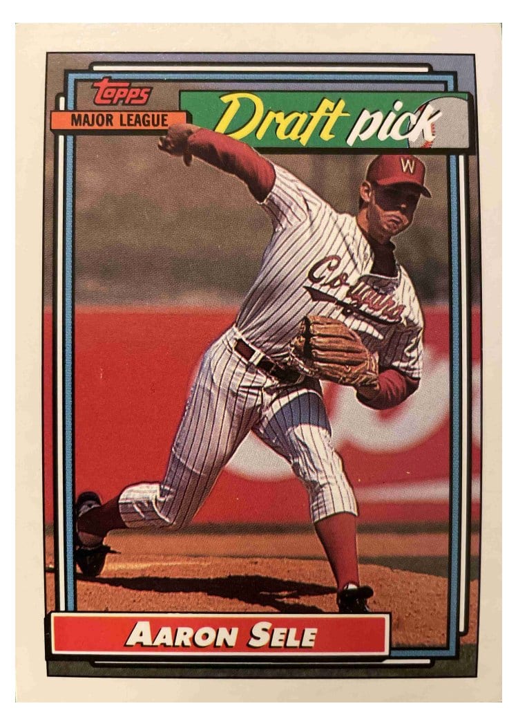 1992 Topps Base Set Aaron Sele #504 card