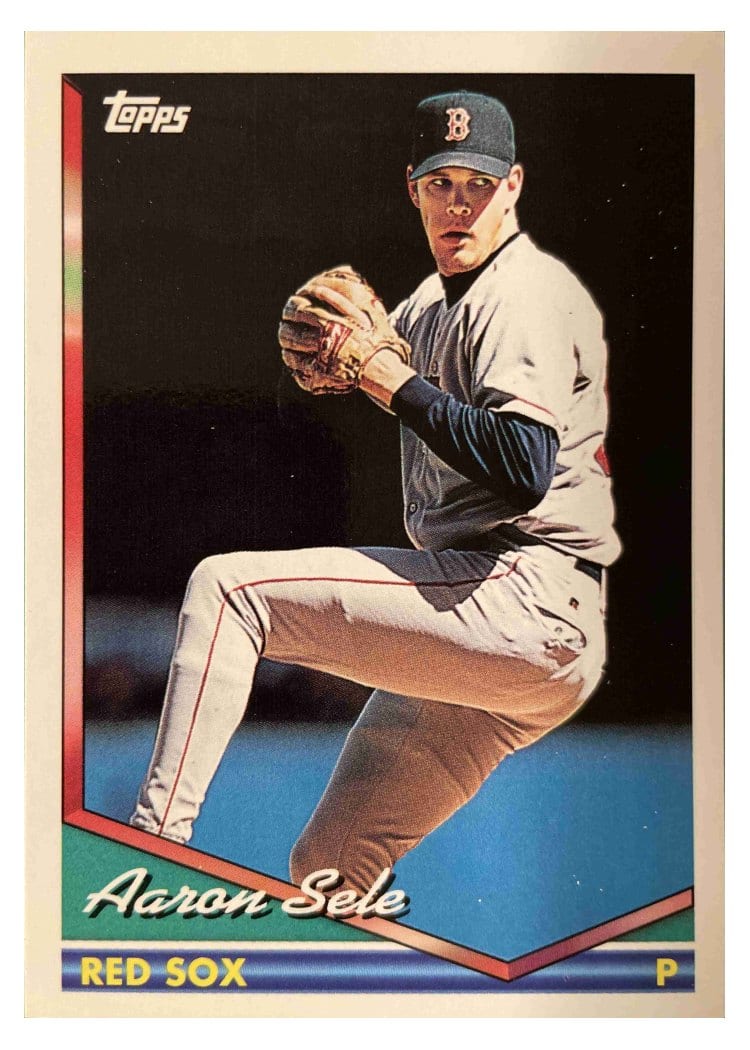 1994 Topps Base Set Aaron Sele #445 card