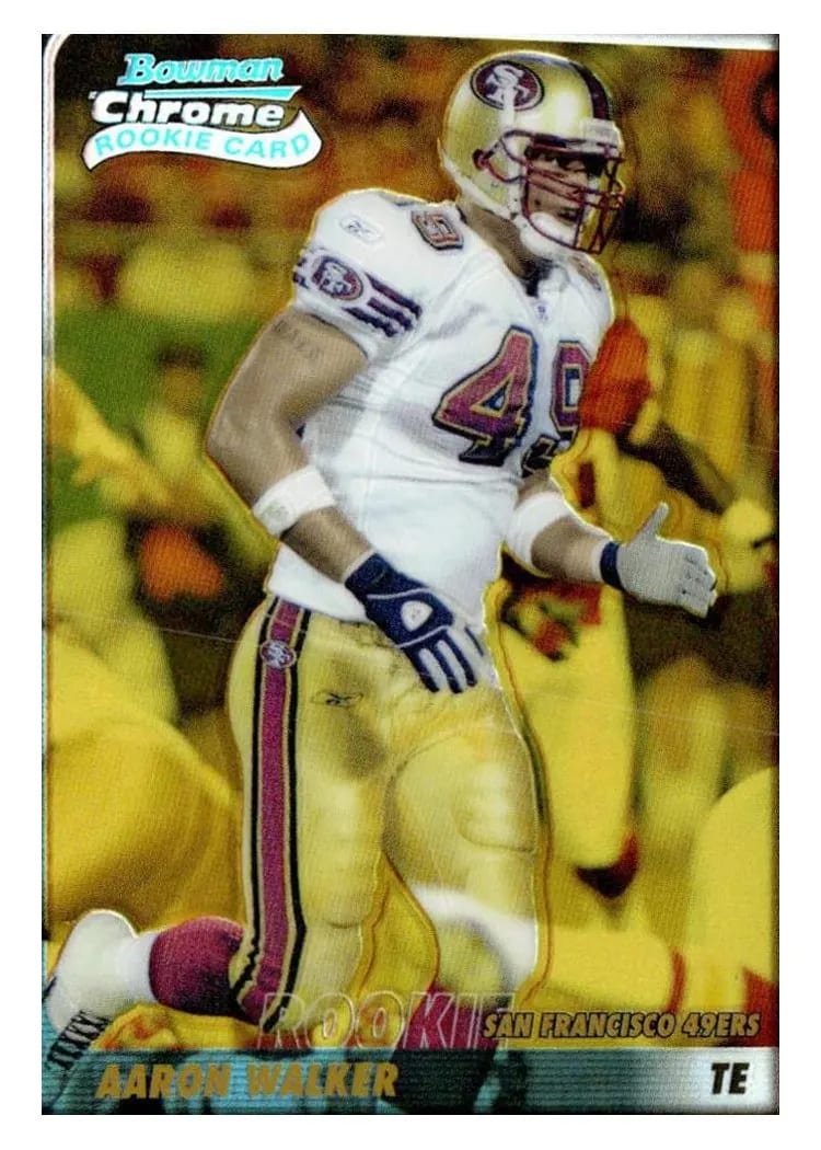 2003 Bowman Chrome Aaron Walker #129 card