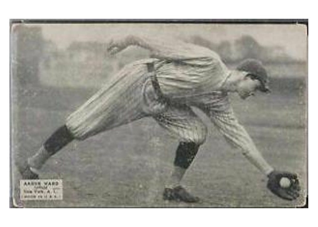 1925 Exhibits Aaron Ward card