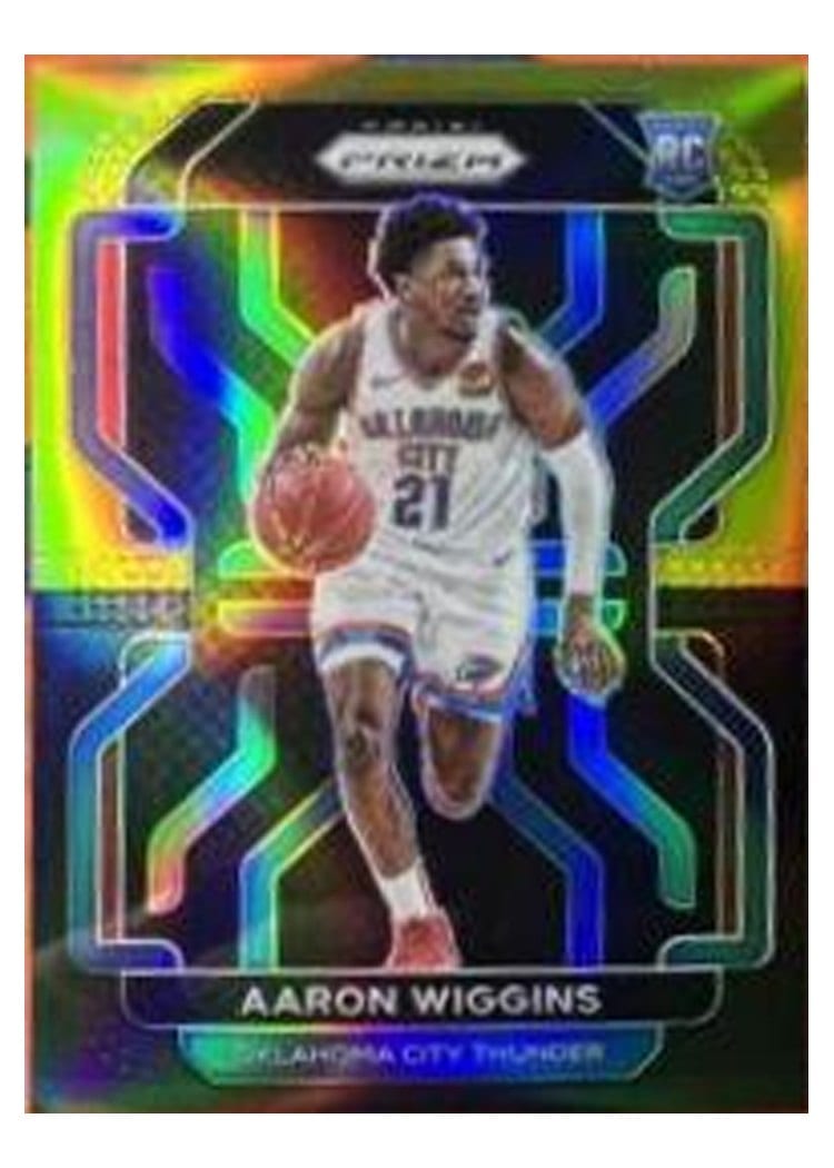 2021-22 Panini Prizm Base Set Aaron Wiggins #286 card
