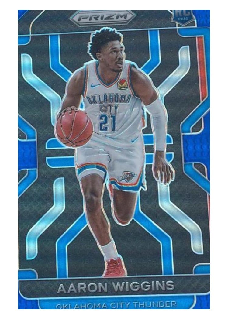 2021-22 Panini Prizm Base Set Aaron Wiggins #286 card
