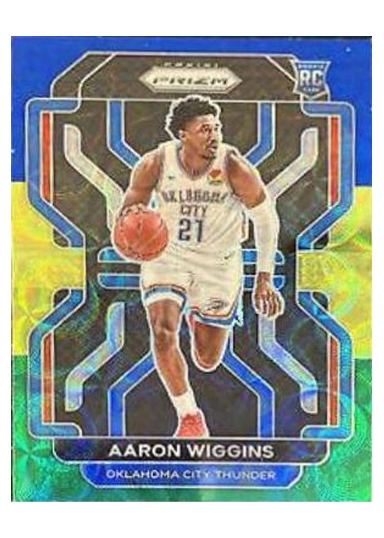 2021-22 Panini Prizm Base Set Aaron Wiggins #286 card