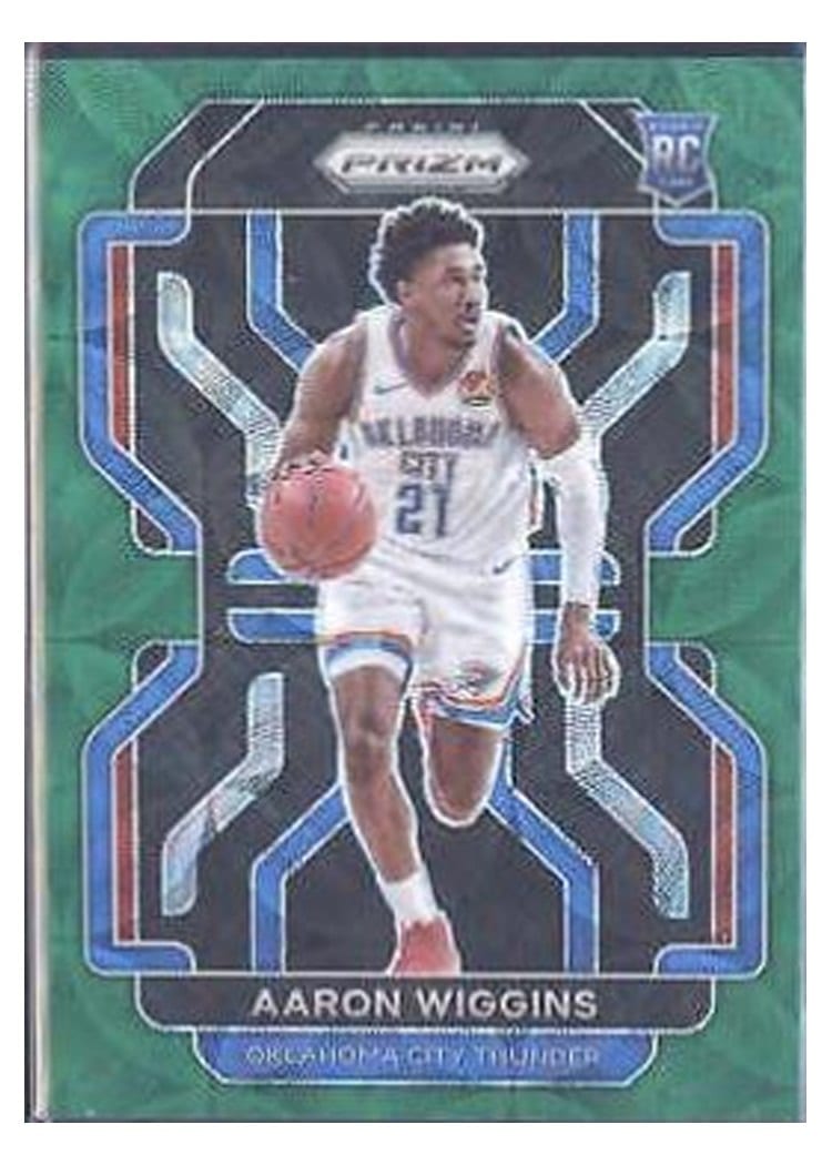 2021-22 Panini Prizm Base Set Aaron Wiggins #286 card