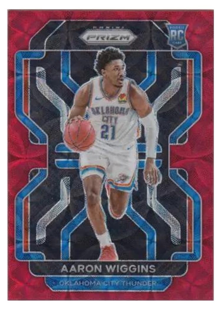 2021-22 Panini Prizm Base Set Aaron Wiggins #286 card
