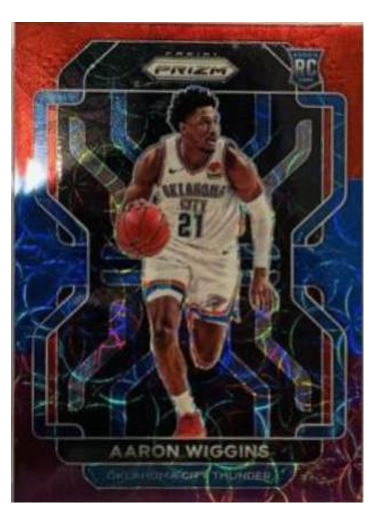 2021-22 Panini Prizm Base Set Aaron Wiggins #286 card