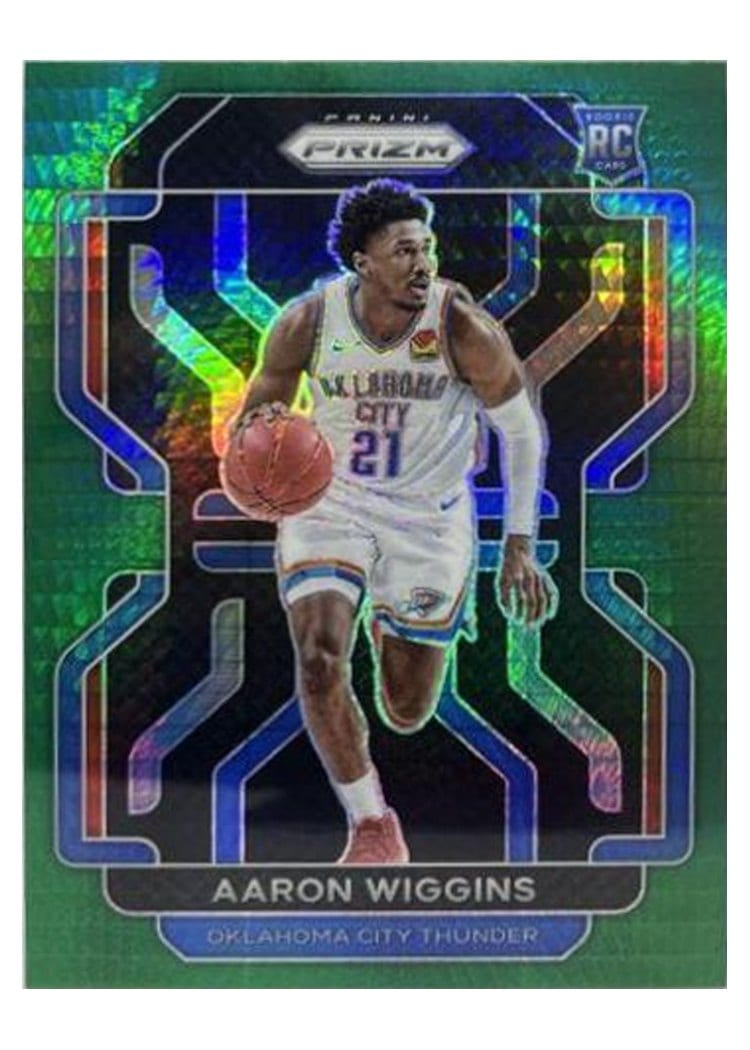 2021-22 Panini Prizm Base Set Aaron Wiggins #286 card