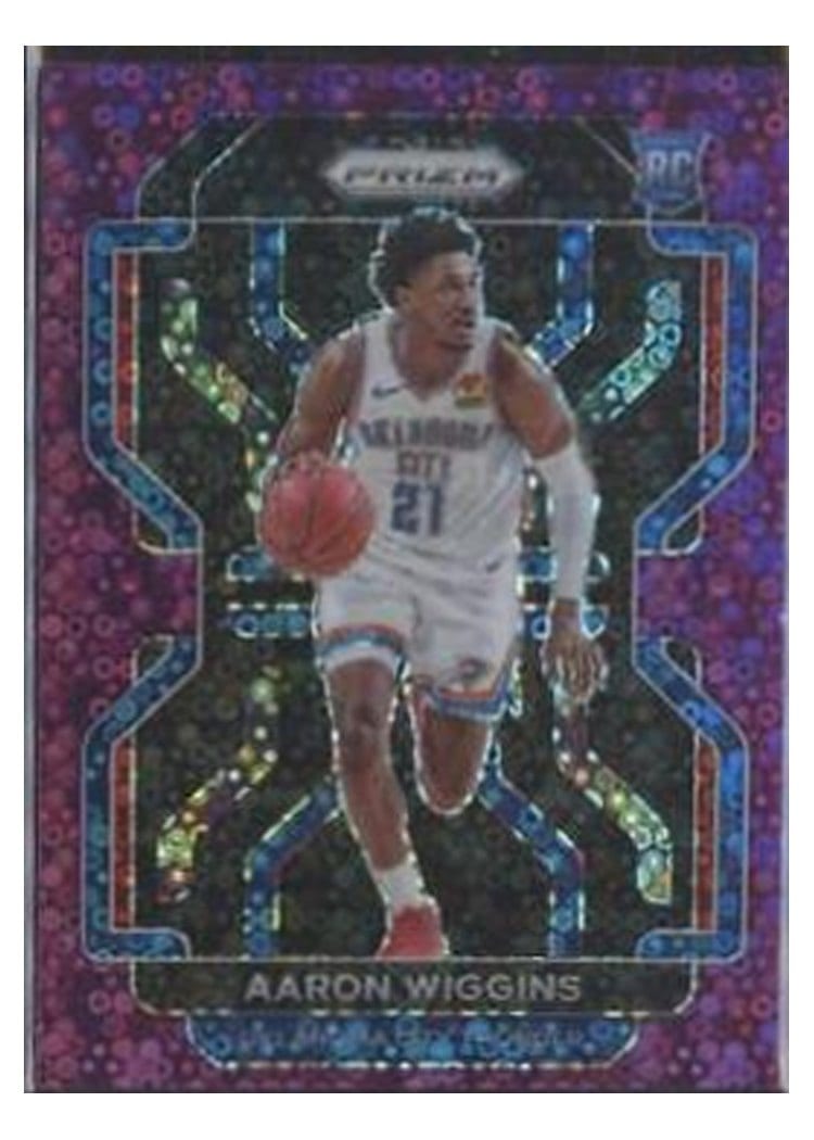 2021-22 Panini Prizm Base Set Aaron Wiggins #286 card
