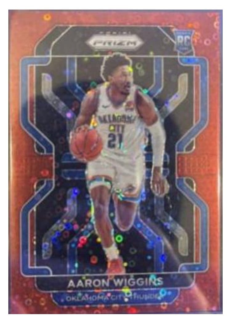 2021-22 Panini Prizm Base Set Aaron Wiggins #286 card