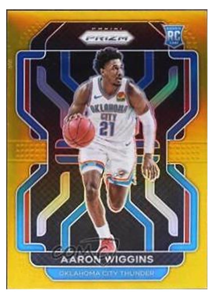 2021-22 Panini Prizm Base Set Aaron Wiggins #286 card
