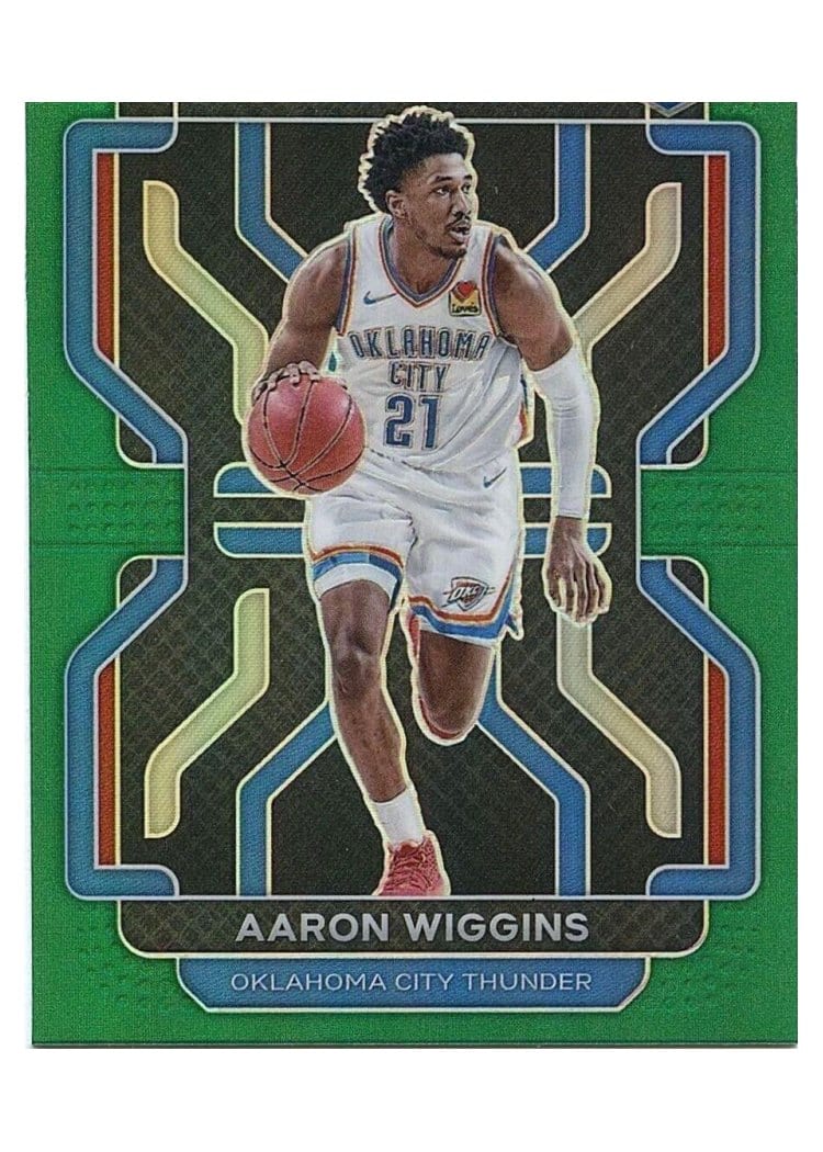 2021-22 Panini Prizm Base Set Aaron Wiggins #286 card