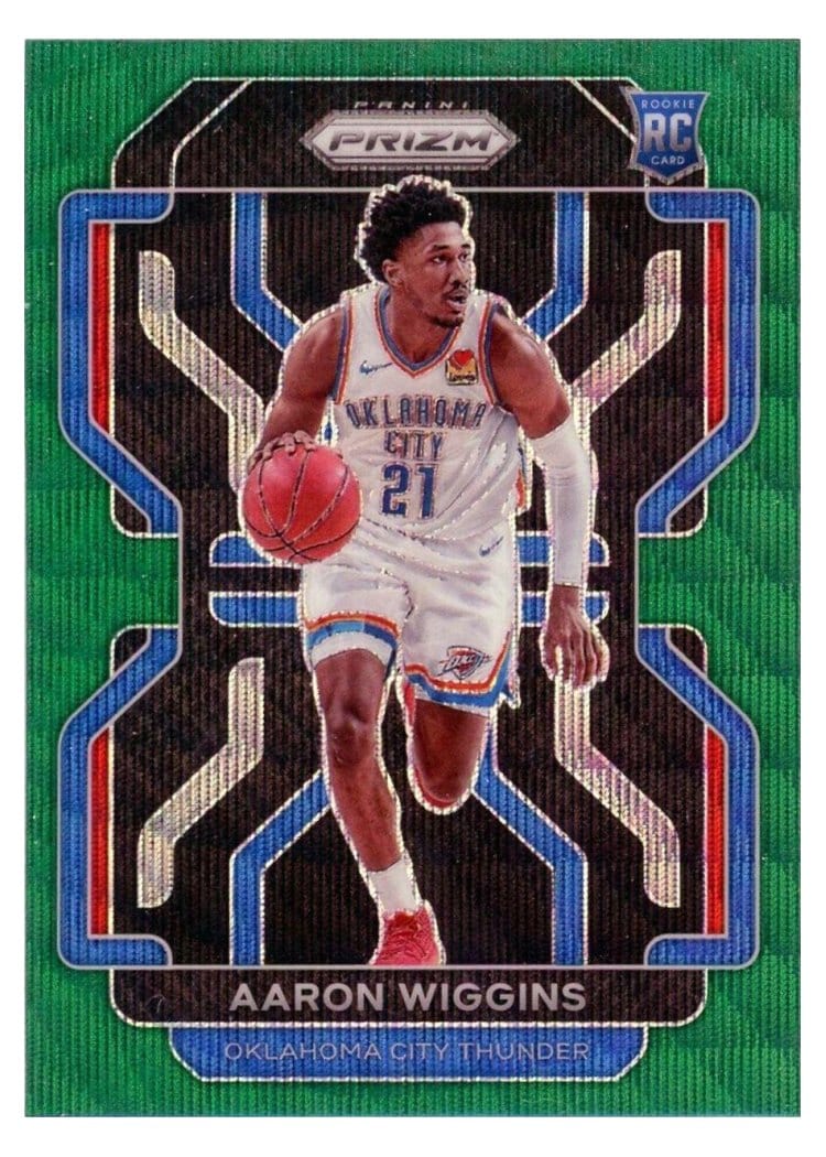 2021-22 Panini Prizm Base Set Aaron Wiggins #286 card
