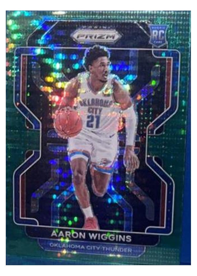2021-22 Panini Prizm Base Set Aaron Wiggins #286 card