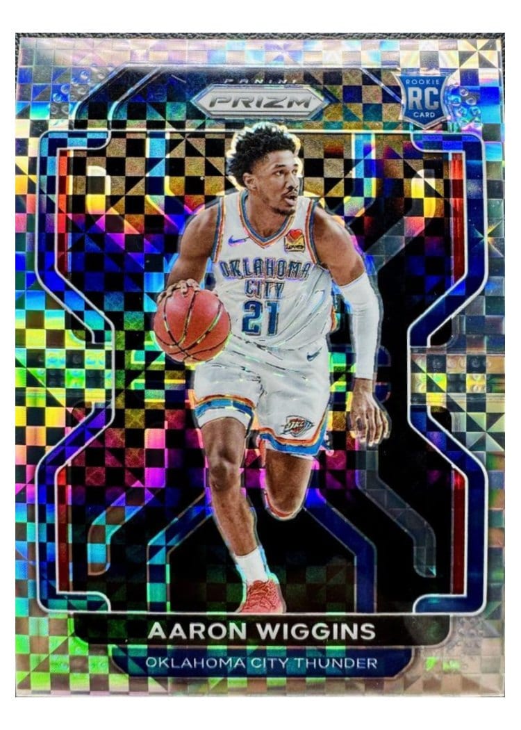 2021-22 Panini Prizm Base Set Aaron Wiggins #286 card