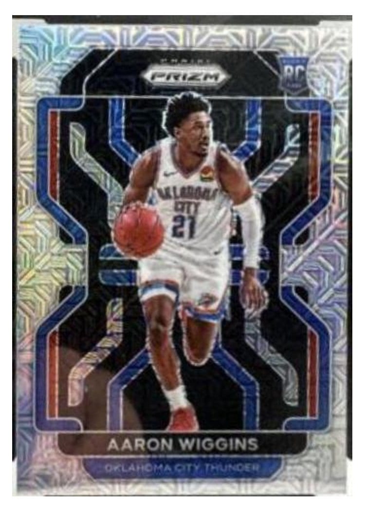 2021-22 Panini Prizm Base Set Aaron Wiggins #286 card