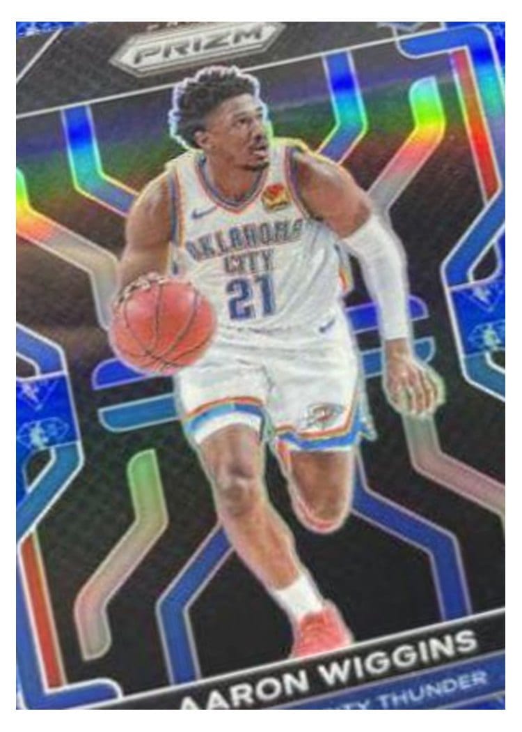2021-22 Panini Prizm Base Set Aaron Wiggins #286 card