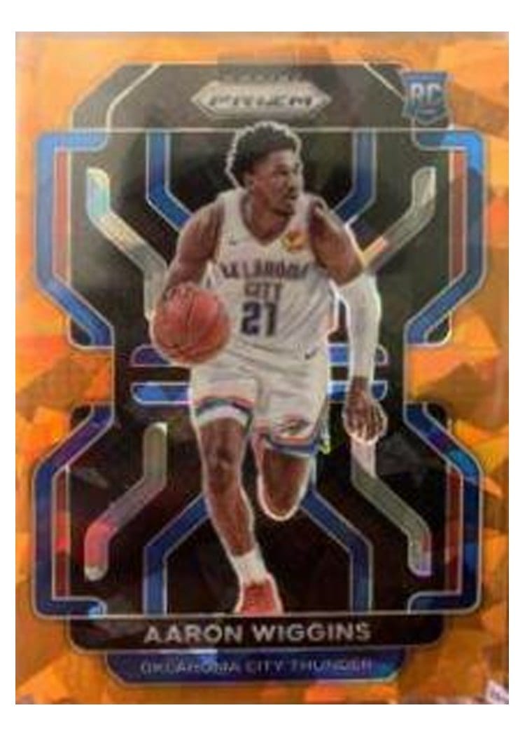 2021-22 Panini Prizm Base Set Aaron Wiggins #286 card