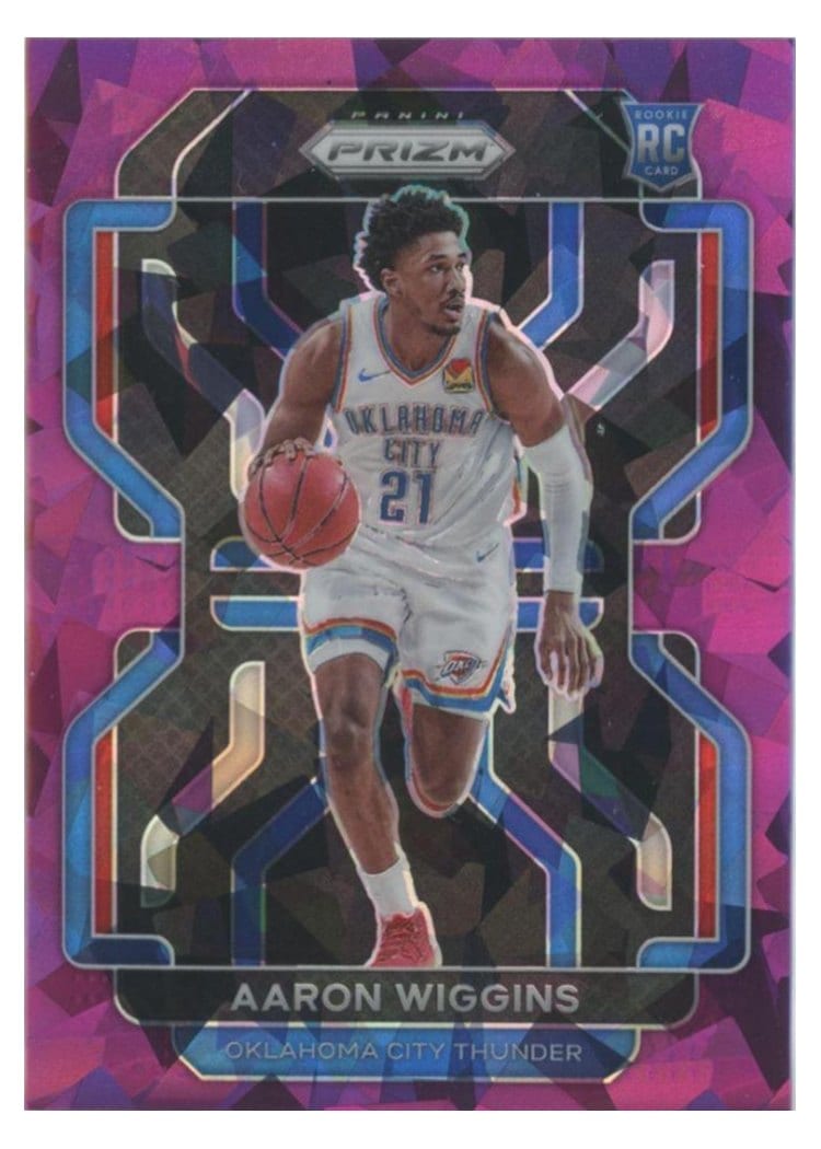 2021-22 Panini Prizm Base Set Aaron Wiggins #286 card