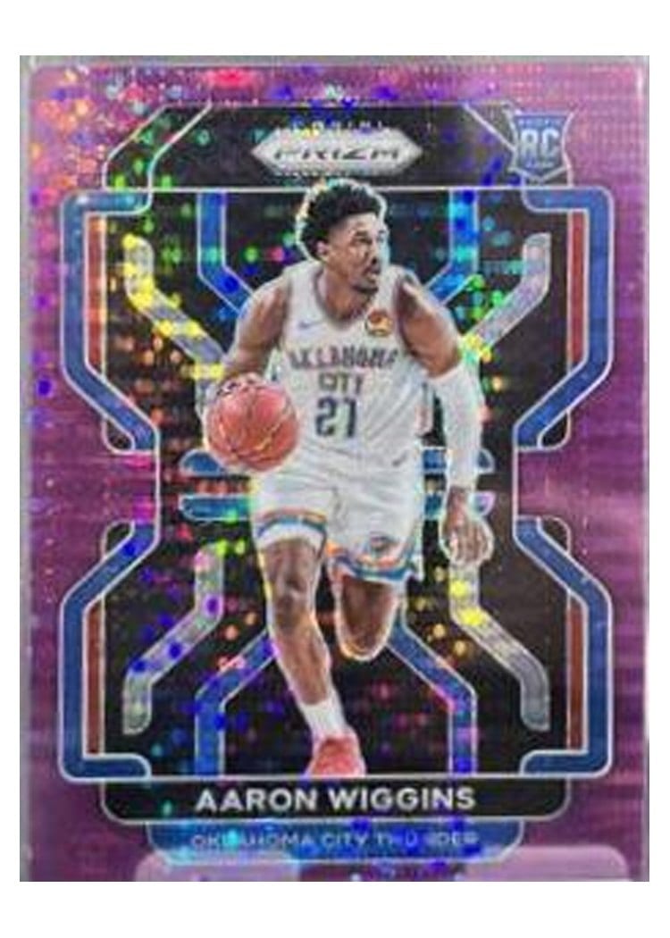 2021-22 Panini Prizm Base Set Aaron Wiggins #286 card