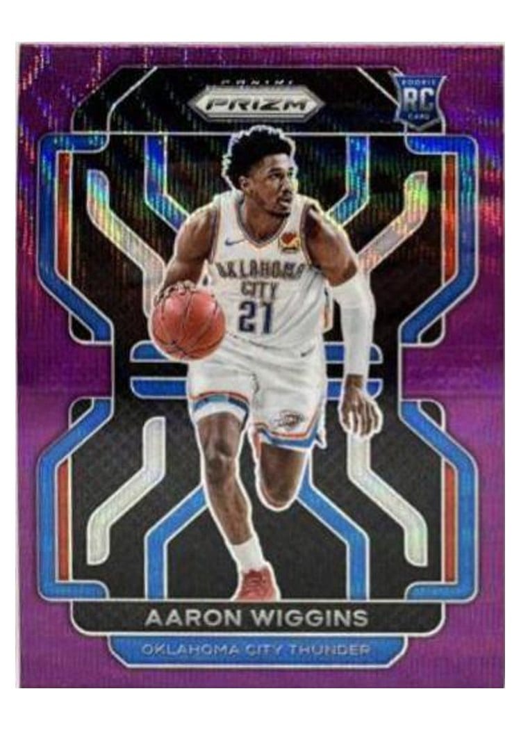 2021-22 Panini Prizm Base Set Aaron Wiggins #286 card