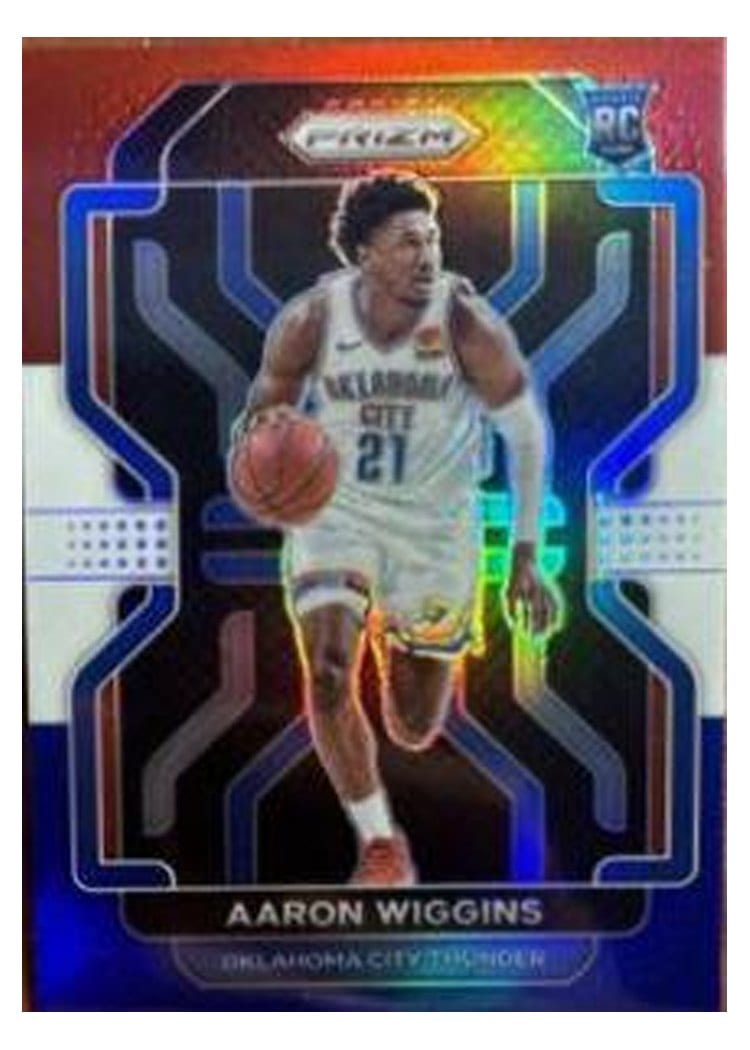 2021-22 Panini Prizm Base Set Aaron Wiggins #286 card