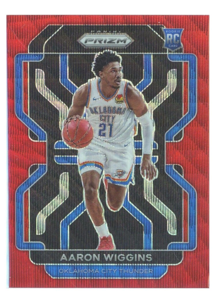 2021-22 Panini Prizm Base Set Aaron Wiggins #286 card