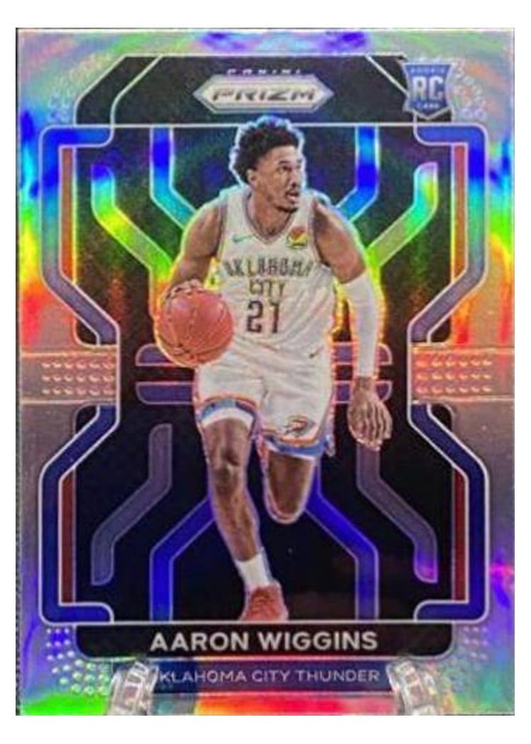 2021-22 Panini Prizm Base Set Aaron Wiggins Silver Prizm #286 card