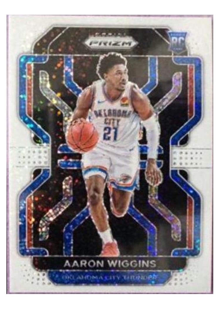 2021-22 Panini Prizm Base Set Aaron Wiggins #286 card