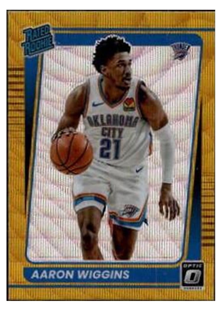 2021 Panini Donruss Optic Aaron Wiggins #191 card
