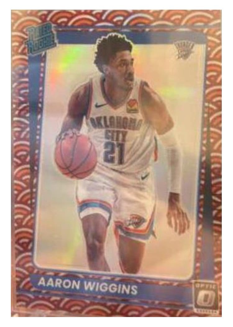 2021 Panini Donruss Optic Aaron Wiggins #191 card