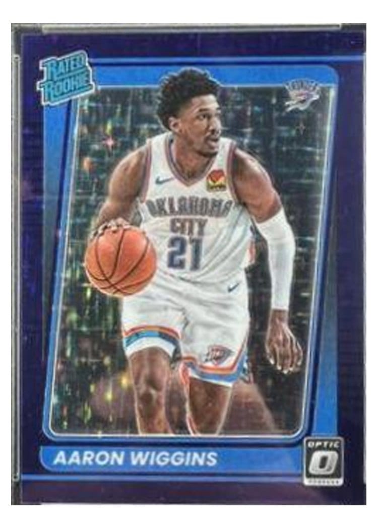 2021 Panini Donruss Optic Aaron Wiggins #191 card