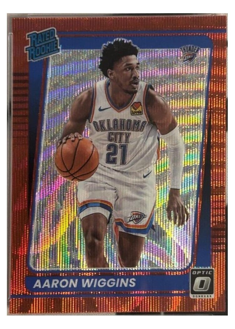 2021 Panini Donruss Optic Aaron Wiggins #191 card