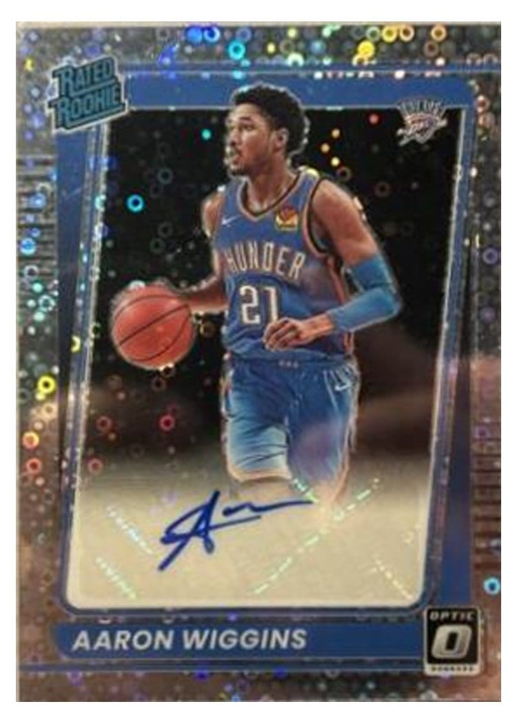 2021 Panini Donruss Optic Aaron Wiggins #191 card