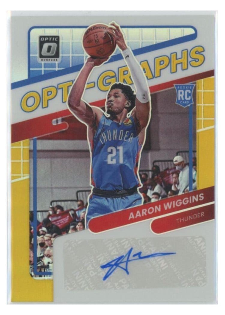 2021 Panini Donruss Optic Aaron Wiggins #191 card