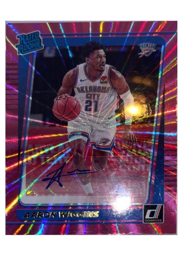 2021 Panini Donruss Optic Aaron Wiggins #191 card