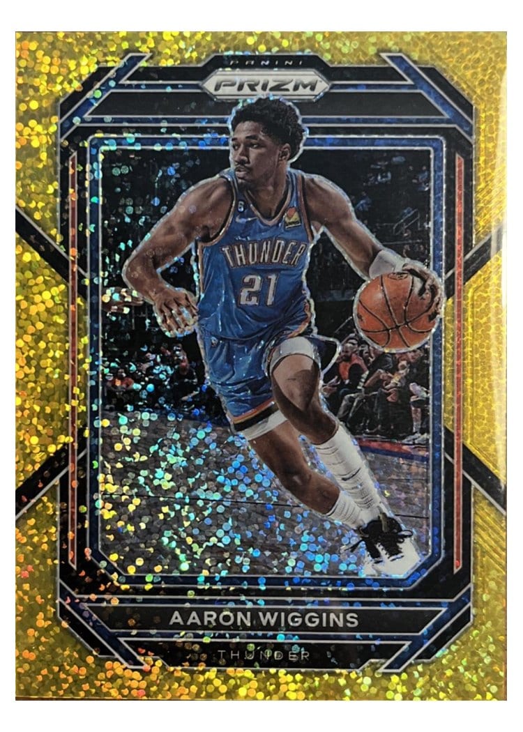 2022-23 Panini Prizm Base Set Aaron Wiggins #65 card