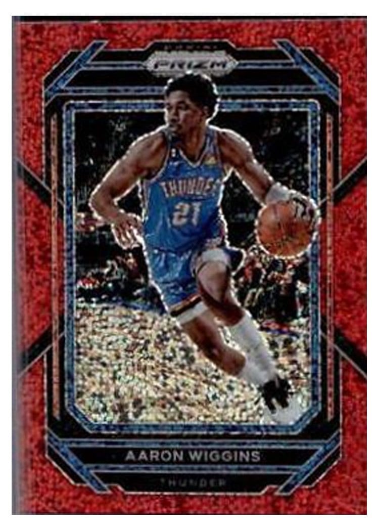 2022-23 Panini Prizm Base Set Aaron Wiggins #65 card