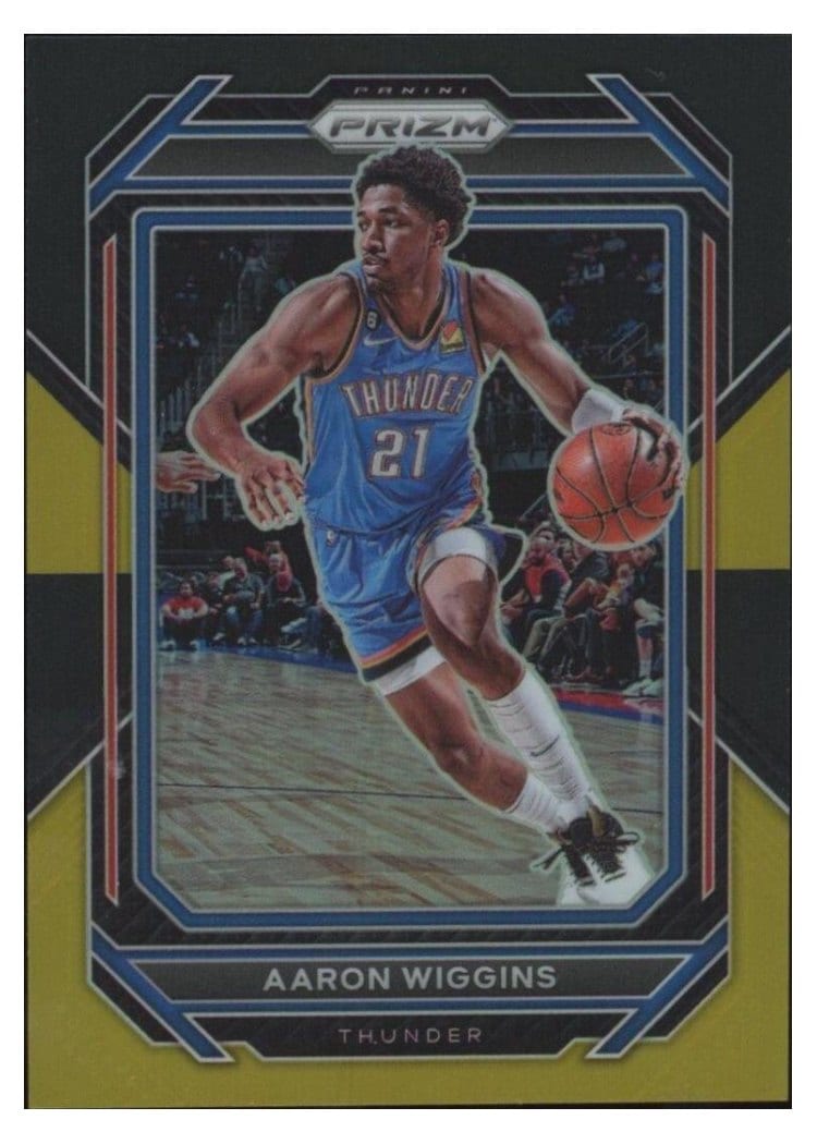 2022-23 Panini Prizm Base Set Aaron Wiggins #65 card