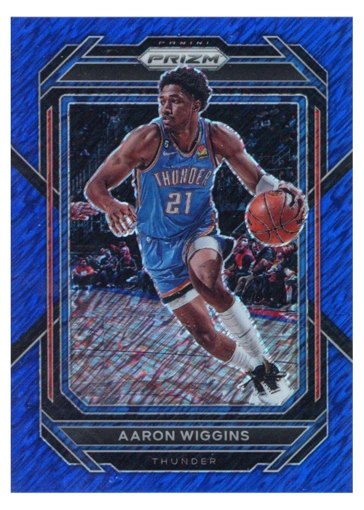 2022-23 Panini Prizm Base Set Aaron Wiggins #65 card
