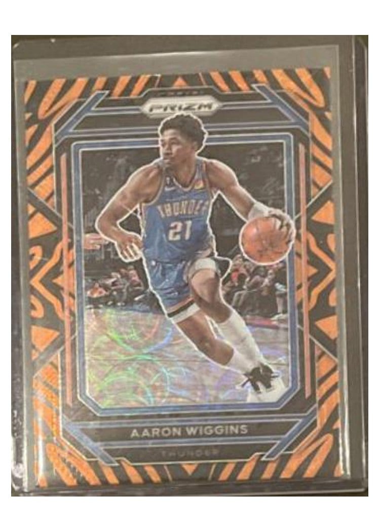 2022-23 Panini Prizm Base Set Aaron Wiggins #65 card