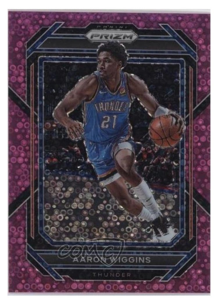 2022-23 Panini Prizm Base Set Aaron Wiggins #65 card