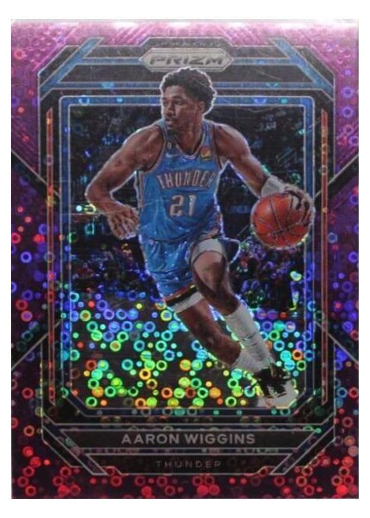 2022-23 Panini Prizm Base Set Aaron Wiggins #65 card