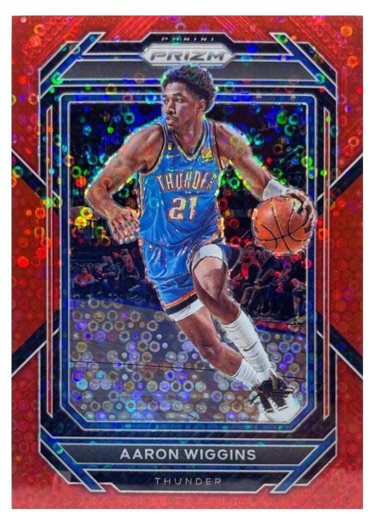 2022-23 Panini Prizm Base Set Aaron Wiggins #65 card