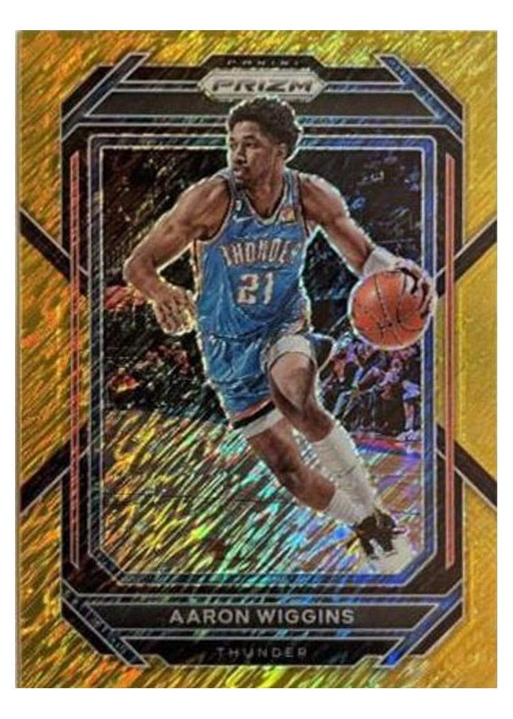 2022-23 Panini Prizm Base Set Aaron Wiggins #65 card