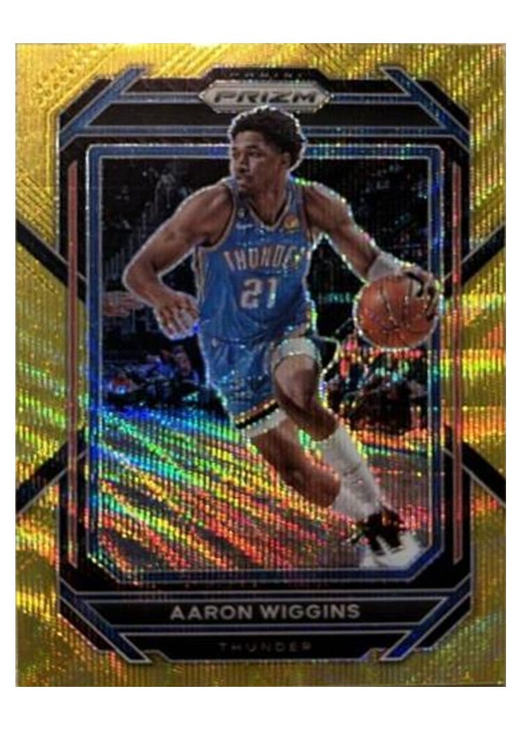 2022-23 Panini Prizm Base Set Aaron Wiggins #65 card
