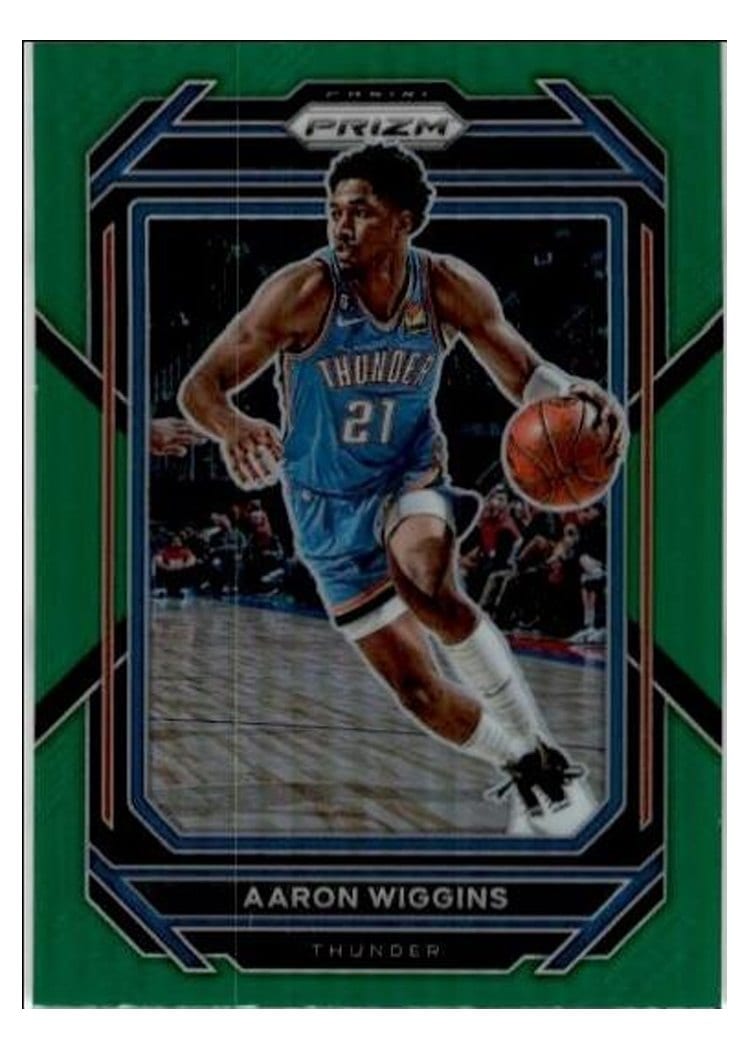 2022-23 Panini Prizm Base Set Aaron Wiggins #65 card