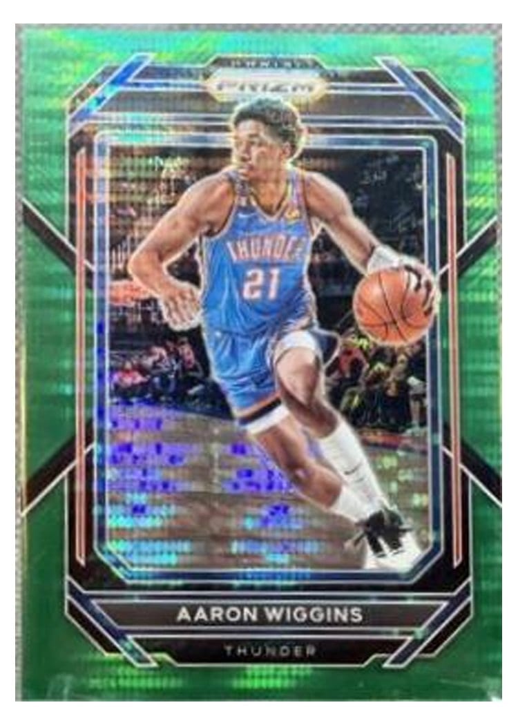 2022-23 Panini Prizm Base Set Aaron Wiggins #65 card