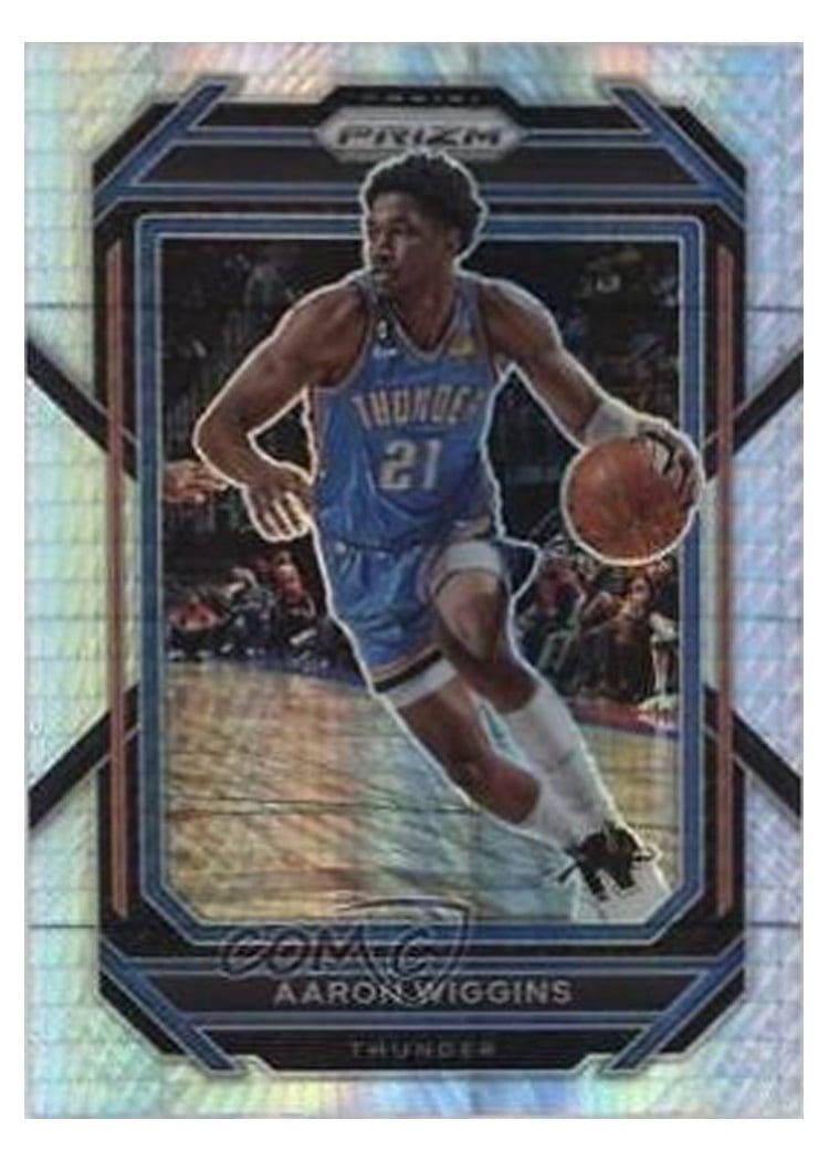 2022-23 Panini Prizm Base Set Aaron Wiggins #65 card