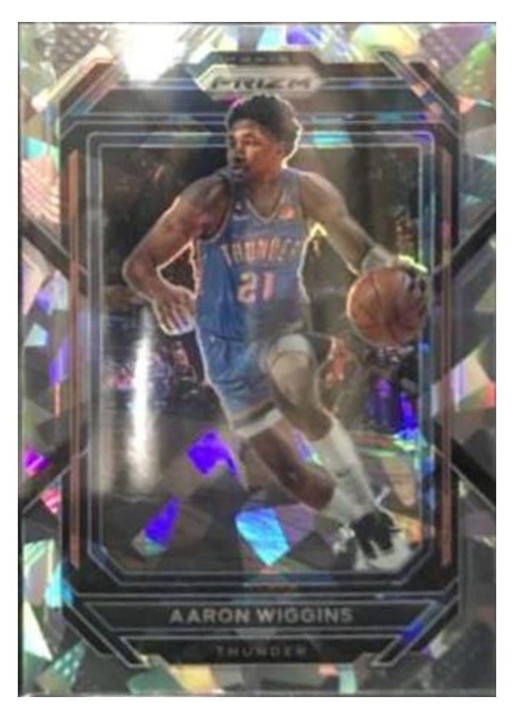 2022-23 Panini Prizm Base Set Aaron Wiggins #65 card